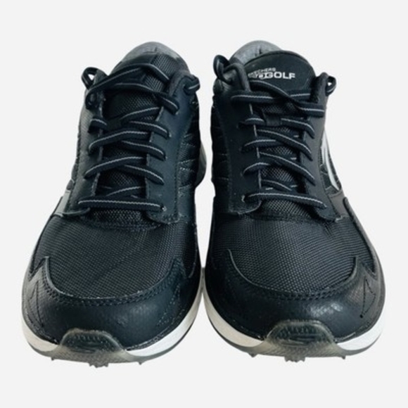 Skechers GO GOLF Max Fairway 2 Mens Spiked Golf Shoes Black White 9.5 NIB main image 6